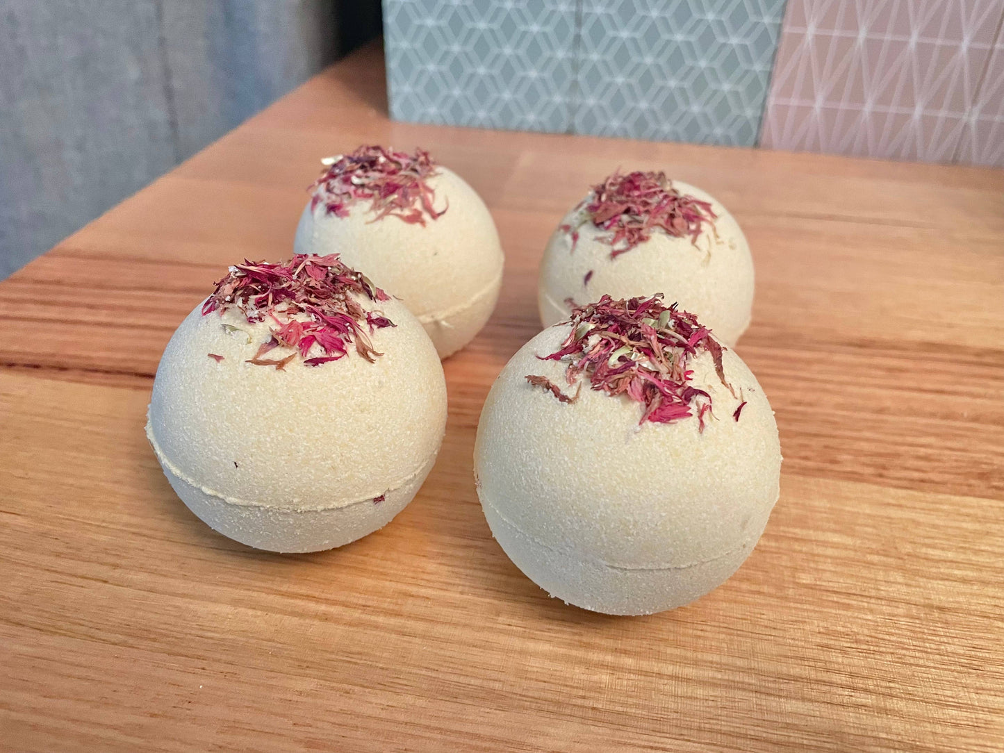 Handmade Lemon Myrtle Goat Milk Bath Bomb