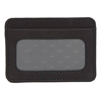 Cowhide Card Holder with ID Pocket