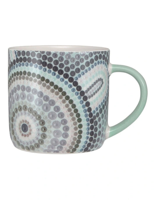 Lou Martin Uplift Mug 480ml in Blue