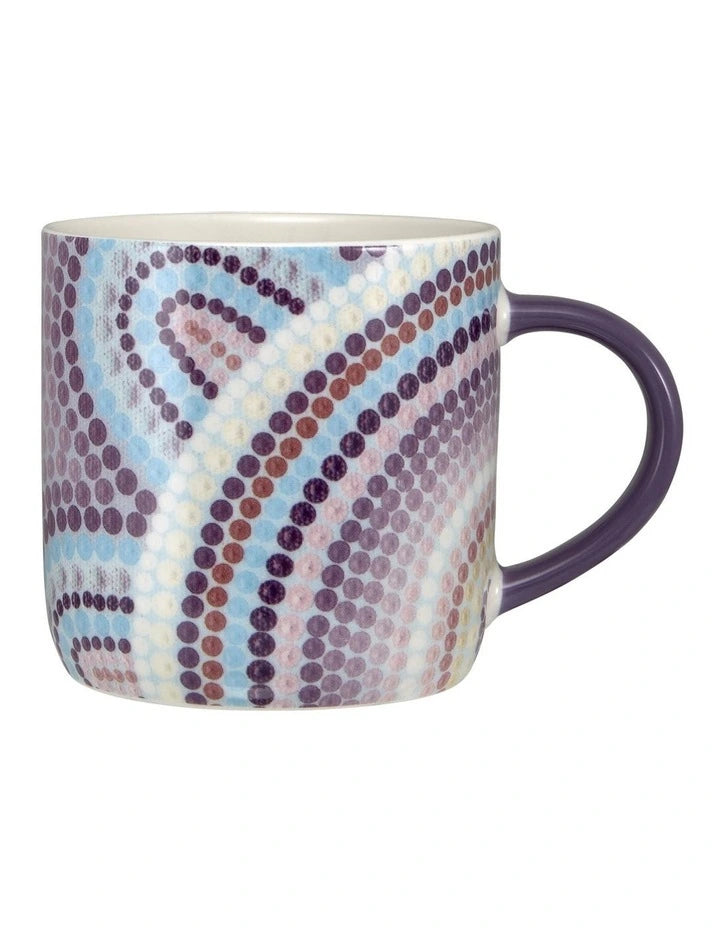 Lou Martin Uplift Mug 480ml in Purple