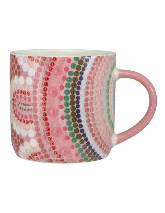 Lou Martin Uplift Mug 480ml in Pink