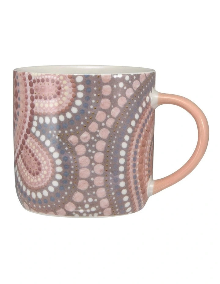 Lou Martin Uplift Mug 480ml in Coral