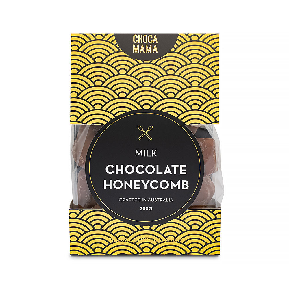 Chocamama Milk Chocolate Honeycomb 200g