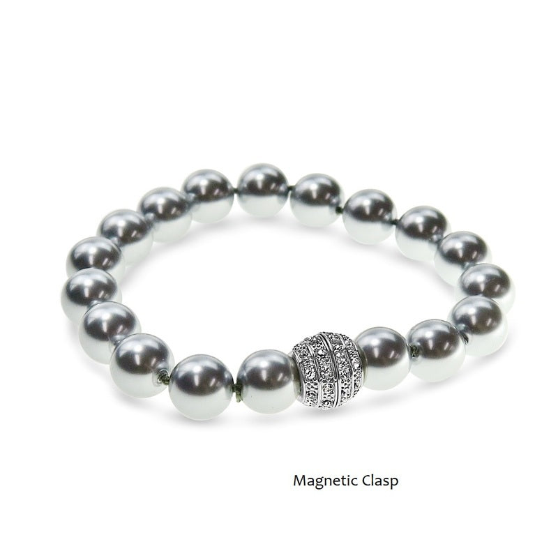 Grey Pearl Bracelet