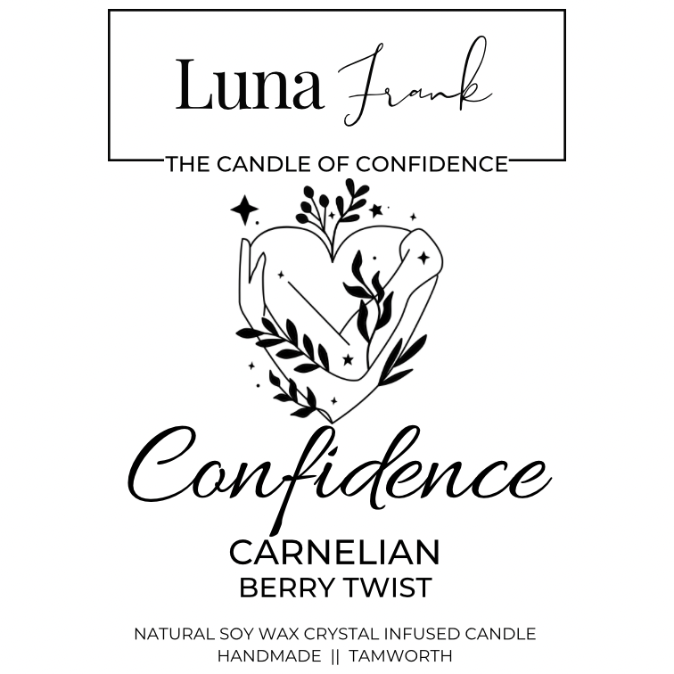 Confidence - Crystal Infused Candles