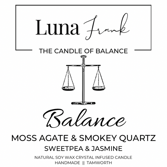 Balance - Crystal Infused Candles