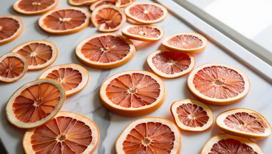 Dehydrated Grapefruit - Edible Cocktail Topper