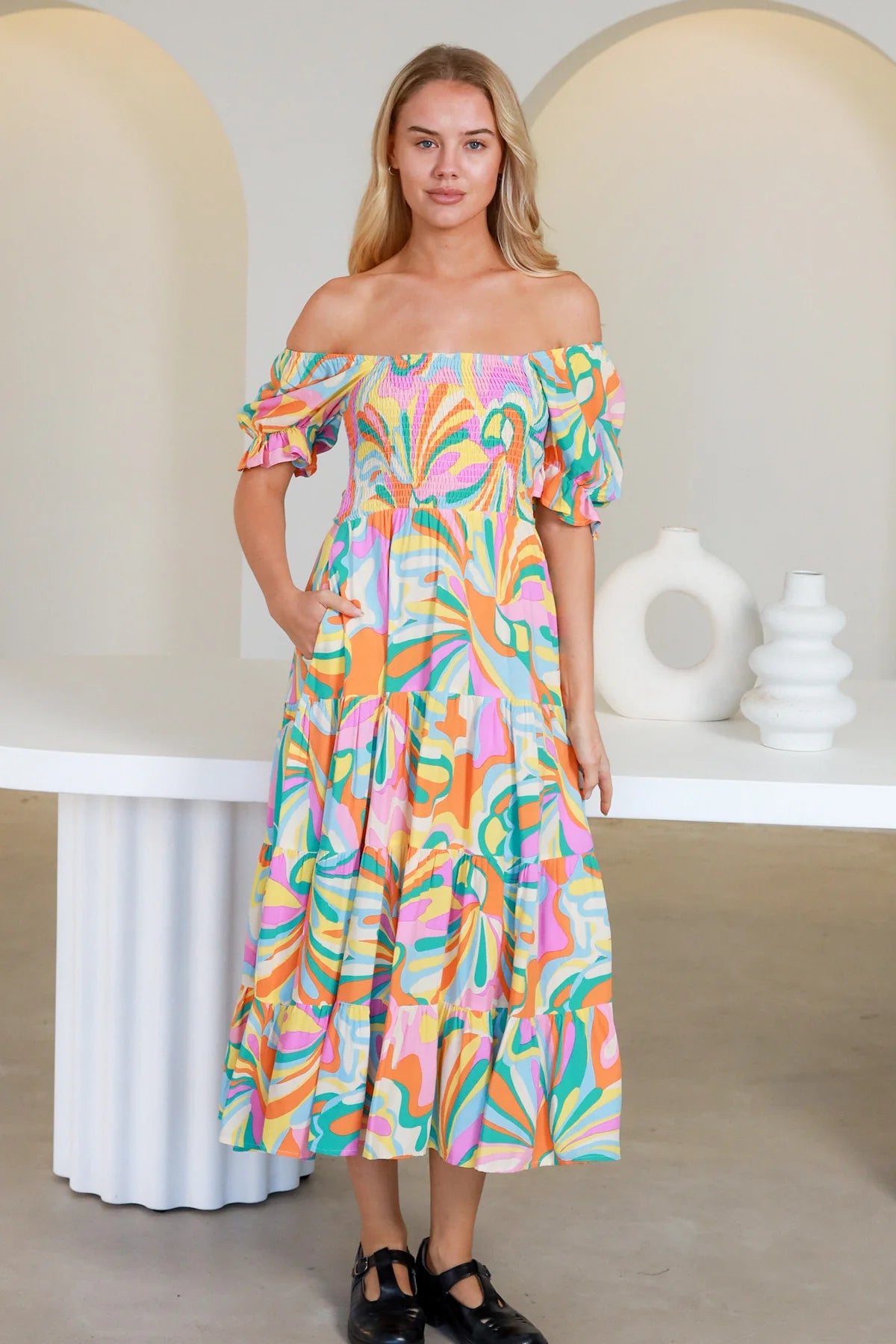 Brielle Midi Dress