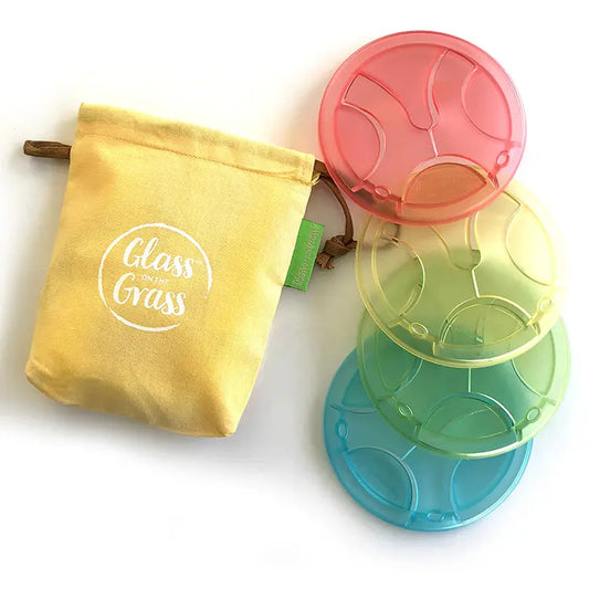 Glass on the Grass - Summertime Coasters