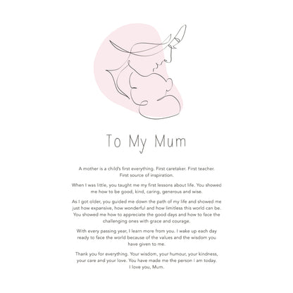 Gift of Words - To My Mum