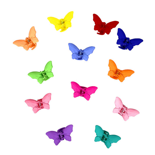 Mini Butterfly Claw Clips