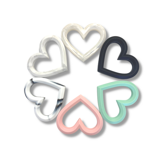 Heart Silicone Teether