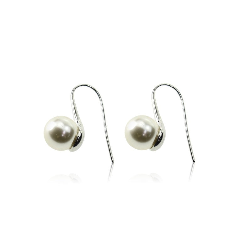 Glass Pearl Earrings