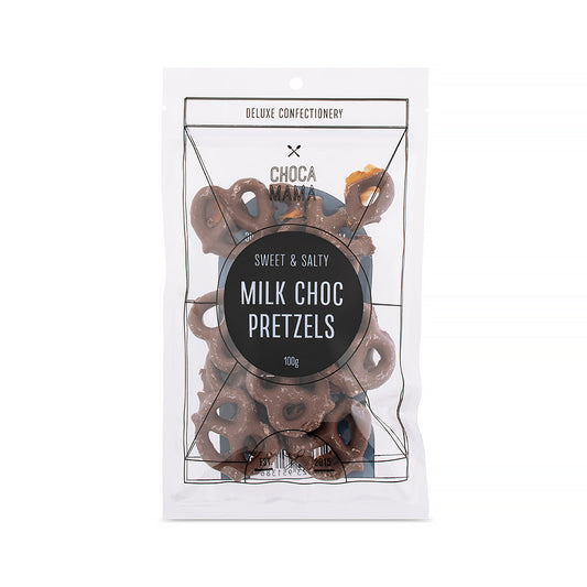 Milk Choc Pretzels