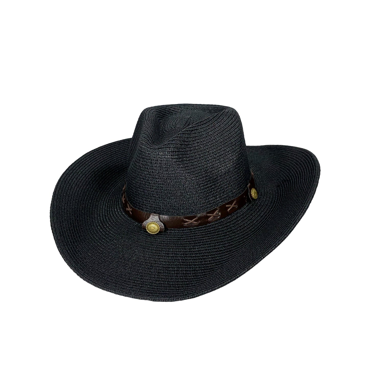 Wide Brim Cowboy Hat