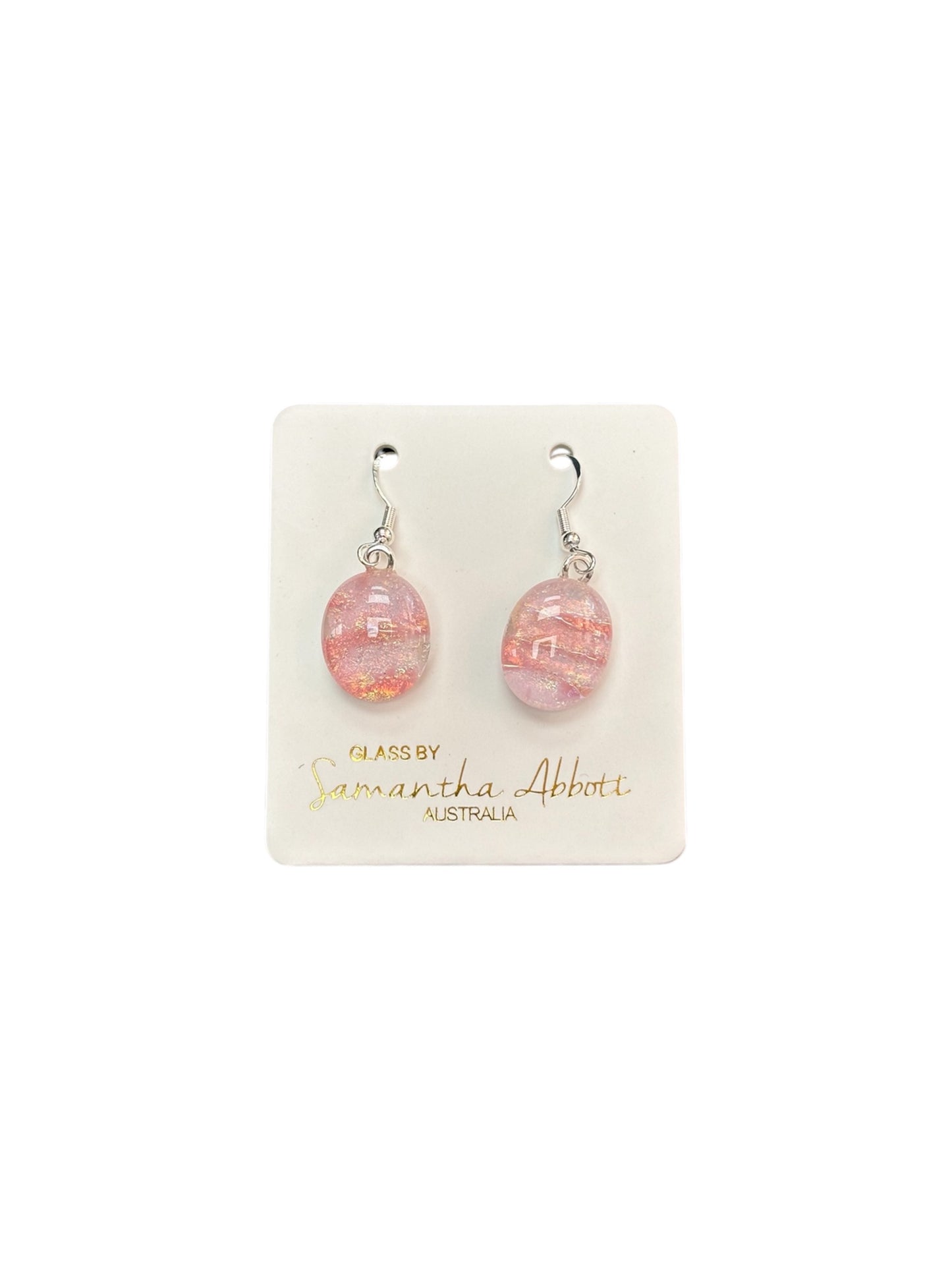 Glass Drop Earrings - Samantha Abbott