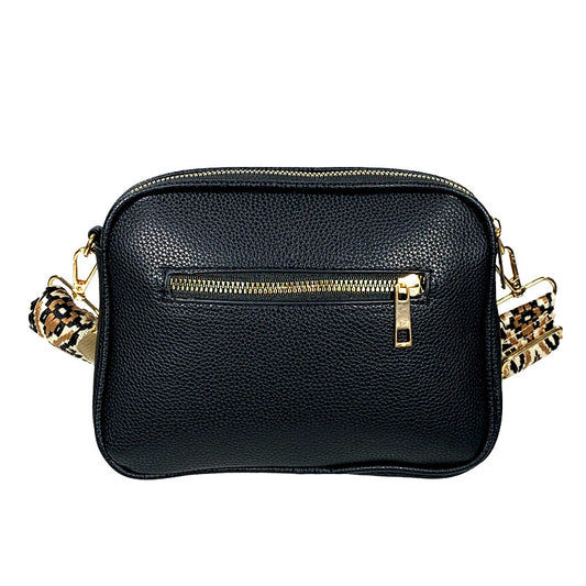 Double Zip Crossbody Bag