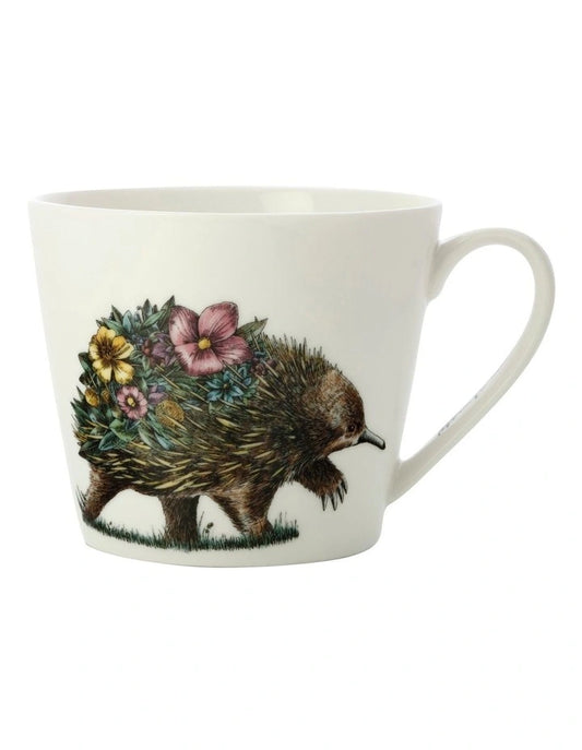 Marini Ferlazzo Australian Families Squat Echidna 450ml Mug in White