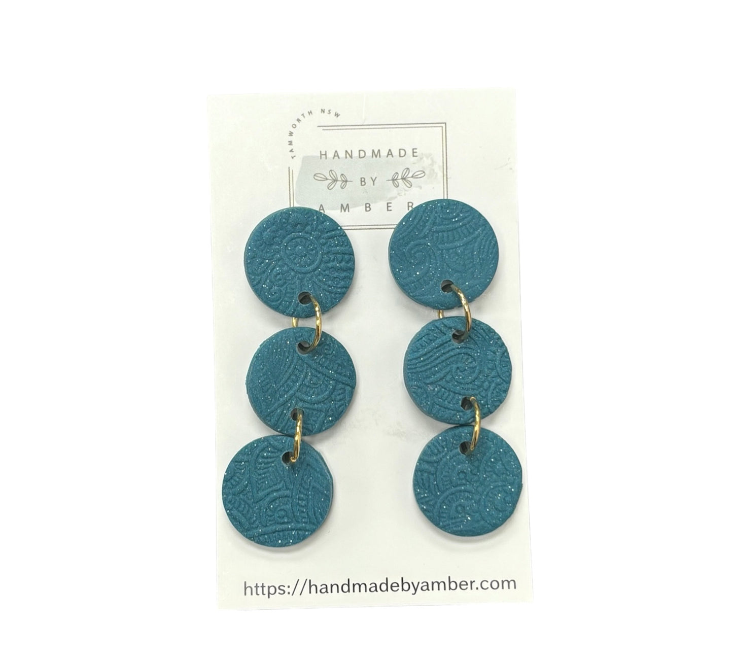 Ocean Sparkle - Drop Earrings