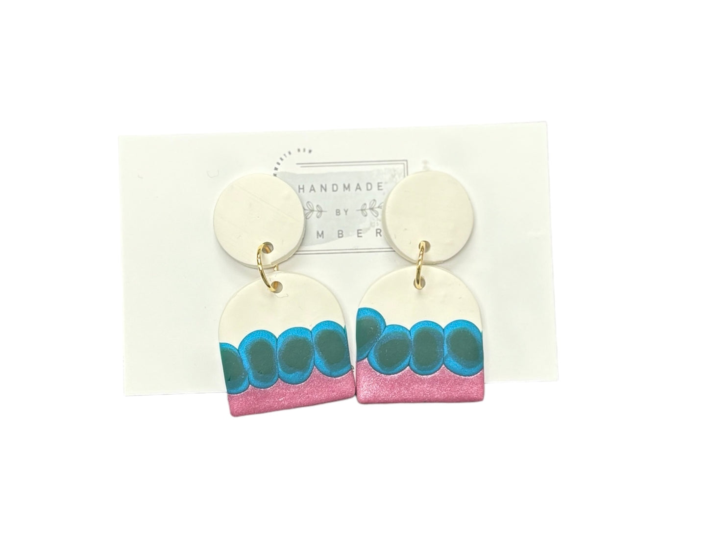 Polymer Clay - Drop Earrings