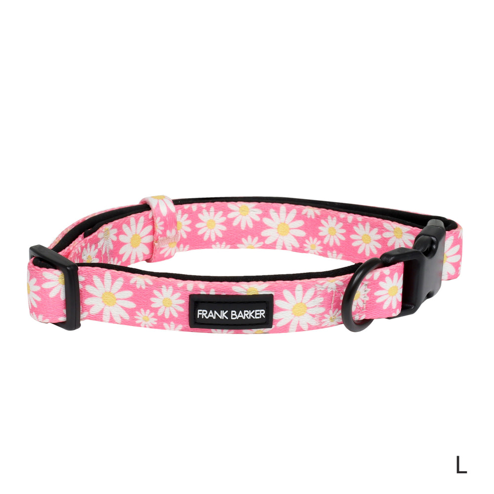 Pink Daisies Collar - L