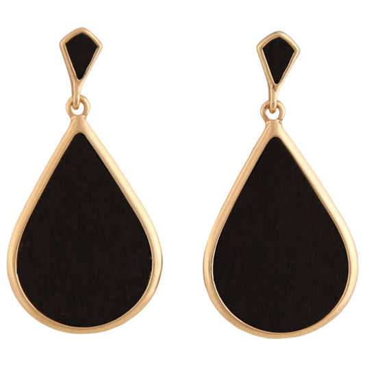 Finn Earrings Black