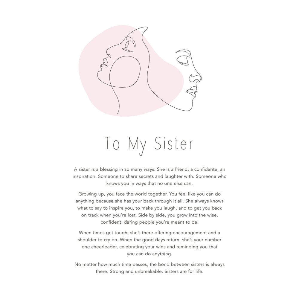 Gift of Words - To My Sister