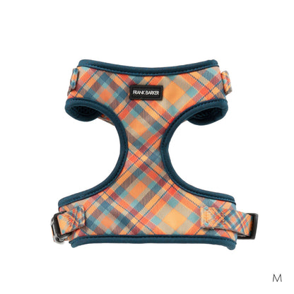 Orange Plaid Harness - S