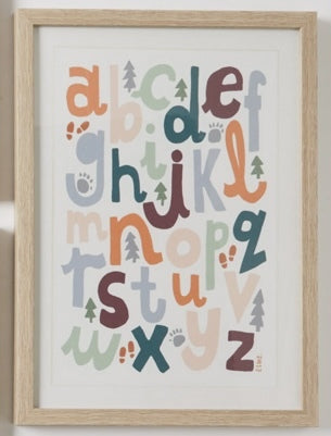 Alphabet Wall Art