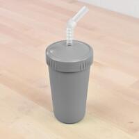 Straw Cup with Reusable Straw