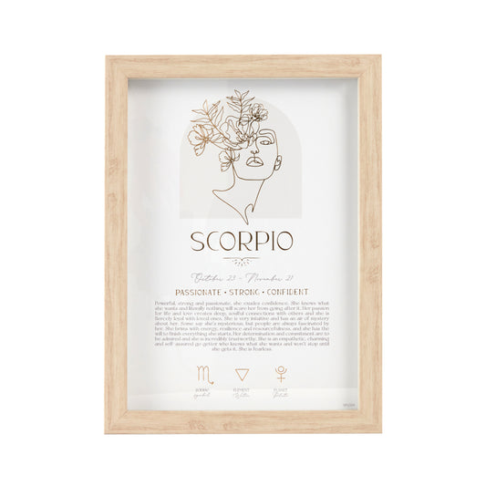 Mystique Framed Print - Scorpio