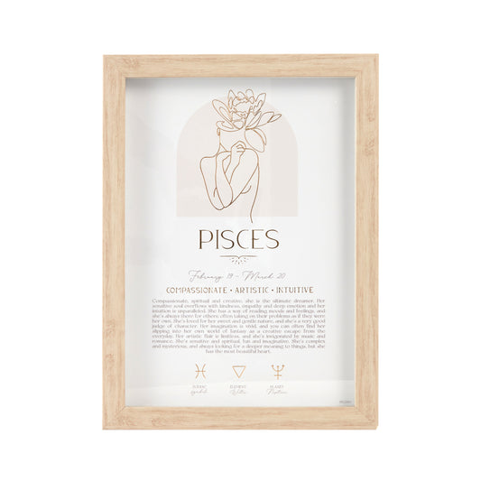 Mystique Framed Print - Pisces