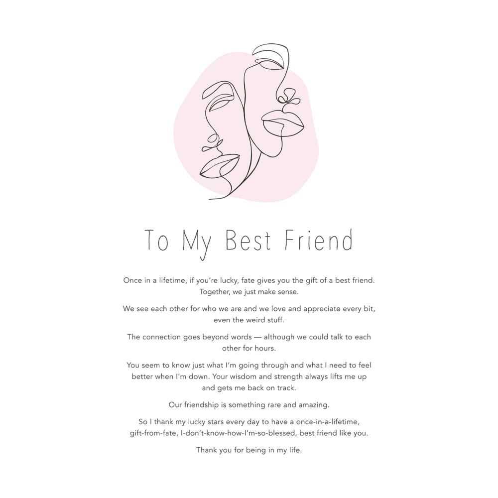 Gift of Words - To My Best Friend