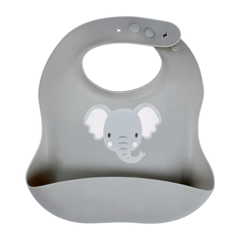 Silicone Bib - Ellie The Elephant