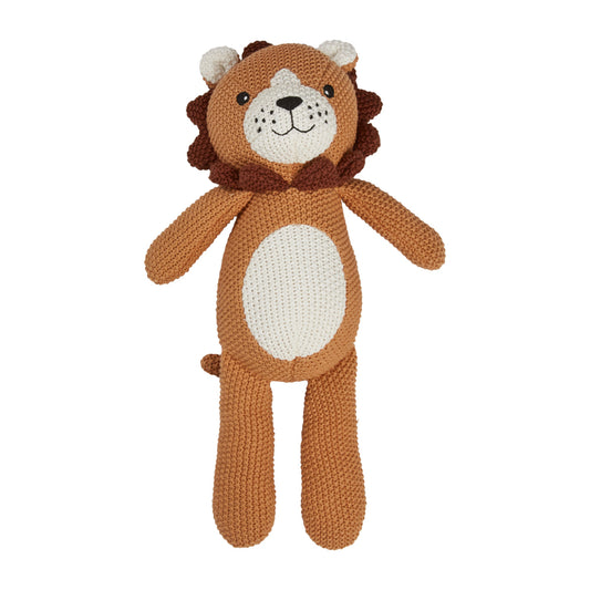 Knitted Toy - Lenny The Lion