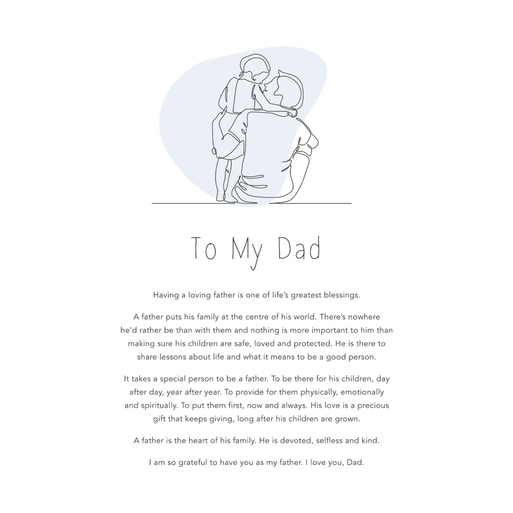 Gift of Words - To My Dad