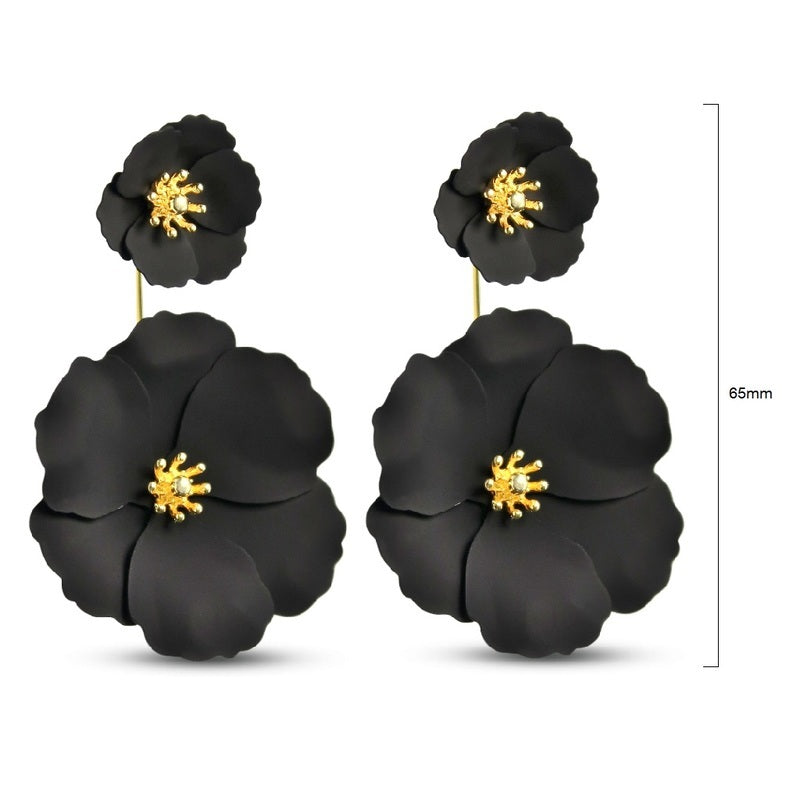 Flower Drop Earrings