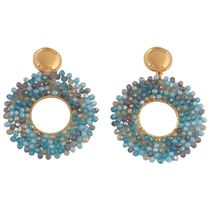 Jing Earrings Blue