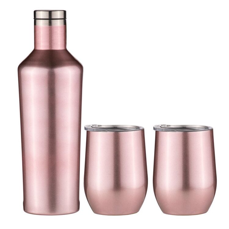 Tempa Aurora Portable Wine Gift Set - Blush Pink