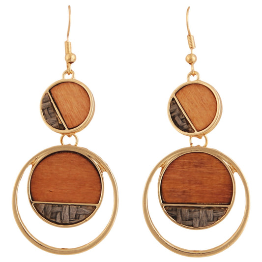 Rings Earrings Mocha